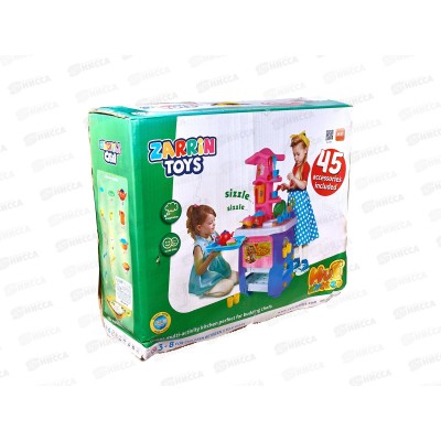 Игровой набор "Hut Kitchen" М10 45 пред. *1 (УЦ) намокла коробка Игровой набор "Hut Kitchen" М10 45 пред. *1 (УЦ) намокла коробка
