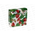 Салфетки 1 слойные 40 листов 24*24 Desna Design Земляника,57401*32