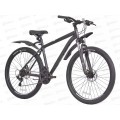 Велосипед 27,5" 21ск RUSH RX 705 DISC ST черный рама 16", 331150