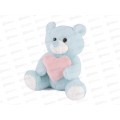 Мишка с Розовым сердечком, 23см МT-SUT072022-23 Мишка с Розовым сердечком, 23см МT-SUT072022-23