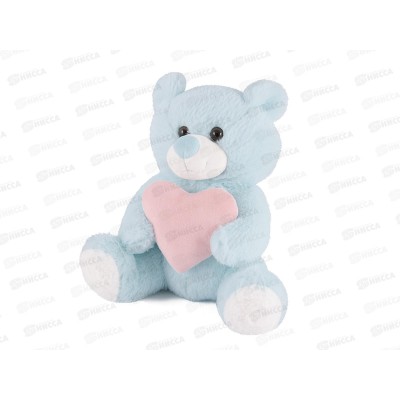 Мишка с Розовым сердечком, 23см МT-SUT072022-23 Мишка с Розовым сердечком, 23см МT-SUT072022-23
