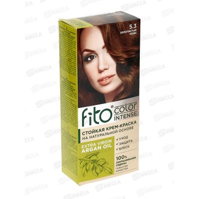 Fitocolor intense крем-краска 5,3 Золотистый кофе 115мл *17 Fitocolor intense крем-краска 5,3 Золотистый кофе 115мл *17