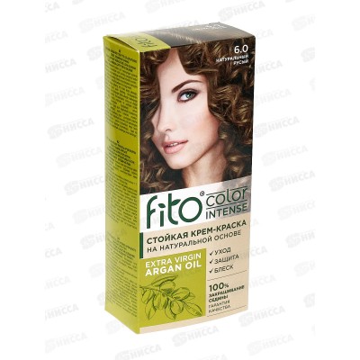 Fitocolor intense крем-краска 6,0 Натуральный русый 115мл *17 Fitocolor intense крем-краска 6,0 Натуральный русый 115мл *17