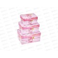 Коробка подарочная (набор 3в1) 15,5*11,13,5*9,5,11*8 Парфюм 10827-1