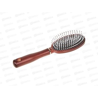 Ameli Расческа массажная овальная с деревянной ручкой 9551STW-U2 443