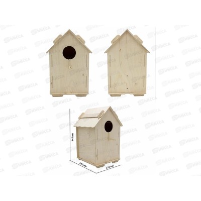 Скворечник деревянный СДЕЛАЙ САМ Волна М367 Скворечник деревянный СДЕЛАЙ САМ Волна М367