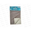 Салфетка HP-CL18G Двухсторонняя микрофибра 23*30см Серый Салфетка HP-CL18G Двухсторонняя микрофибра 23*30см Серый