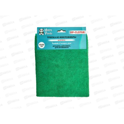 Тряпка для пола HP-CL07GR микрофибра 43*53см Зеленый *160
