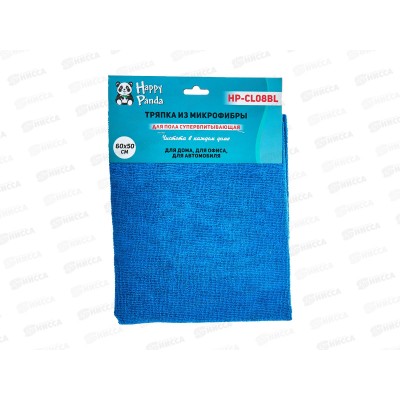 Тряпка для пола HP-CL08BL микрофибра 50*60см Синий *150