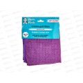 Тряпка для пола HP-CL15V Вафельная микрофибра 50*70см Фиолетовый *100