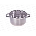 Кастрюля SA-P4022 Ideal 4,7л 22*12,5см нержавейка *80