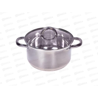 Кастрюля SA-P4022 Ideal 4,7л 22*12,5см нержавейка *80