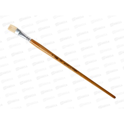 Кисть худ. ГАММА щетина "Студия" плоская №8.,1101008 Кисть худ. ГАММА щетина "Студия" плоская №8.,1101008