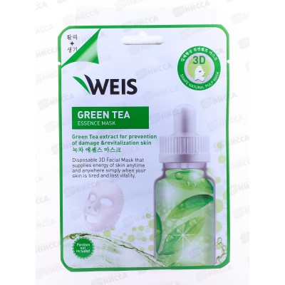 Weis Lab Маска для лица Зеленый чай 23г 4178