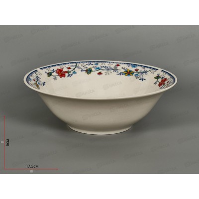 Салатник ZX2312-7B Флорис 550мл 18см 249524 *36