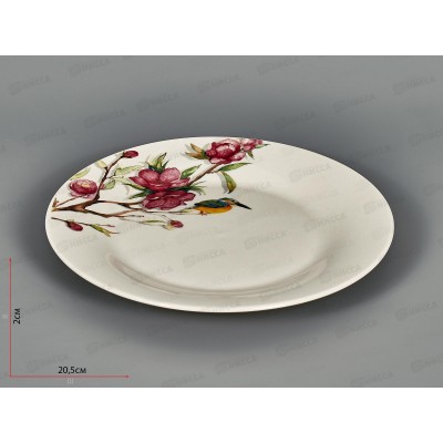 Тарелка десертная ZX2311-8FP Магнолия 20см 249521*72 Тарелка десертная ZX2311-8FP Магнолия 20см 249521*72