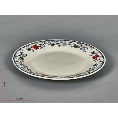 Тарелка десертная ZX2312-8FP Флорис 20см 249528*72 Тарелка десертная ZX2312-8FP Флорис 20см 249528*72