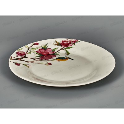 Тарелка обеденная ZX2311-9FP Магнолия 23см 249522