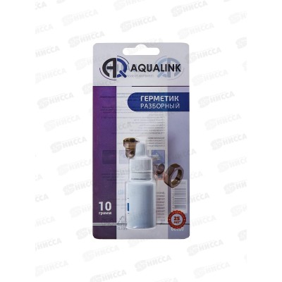 Клей-герметик анаэробный Aqualink "Разборный" 10г в блис. Клей-герметик анаэробный Aqualink "Разборный" 10г в блис.