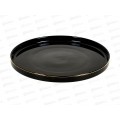 Тарелка десертная Black Gold 21см DM3011-1