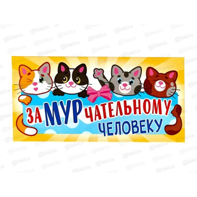 Конверт для денег ЛиС ЗаМУРчательному человеку, ОКЛ-273 *10 Конверт для денег ЛиС ЗаМУРчательному человеку, ОКЛ-273 *10