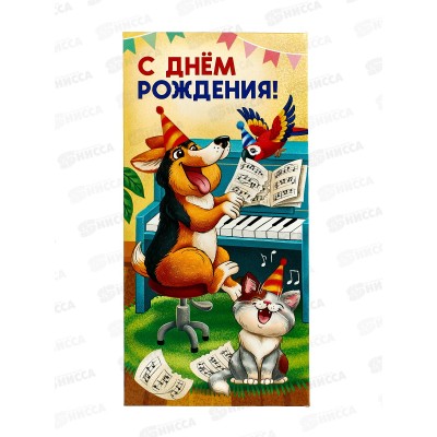 Конверт для денег ЛиС С Днем рождения (детск) ОКЛ-240 *10 Конверт для денег ЛиС С Днем рождения (детск) ОКЛ-240 *10