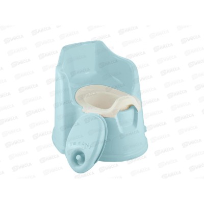 Горшок детский "Lalababy" выс спинка с/кр Голубой LA1042 !!! Горшок детский "Lalababy" выс спинка с/кр Голубой LA1042 !!!