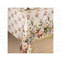 Клеенка на нетканой основе ДЕКОРАМА 1,4*20м 093В цветы на молочном
