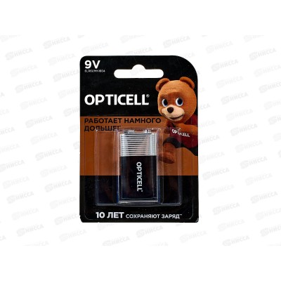 Opticell батарейки 9V 1шт