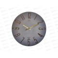 Часы настенные &quot21 Век&quot 3010-007 (10) корпус серый+золото Классика Рубин