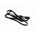 Кабель USB-A – micro USB, 2,4А, 1м, 2,4A, ПВХ, черный REXANT, 18-4270 Кабель USB-A – micro USB, 2,4А, 1м, 2,4A, ПВХ, черный REXANT, 18-4270