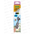 Карандаши 6 цветов Hatber zoo,084390*24 Карандаши 6 цветов Hatber zoo,084390*24