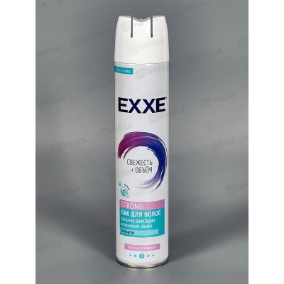 EXXE Лак для волос STRONG сильная фиксация 300мл *12 С0007514 EXXE Лак для волос STRONG сильная фиксация 300мл *12 С0007514