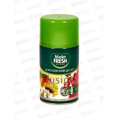 Master FRESH освежитель воздуха сменный баллон Королевский десерт 250мл *12 С0006616 Master FRESH освежитель воздуха сменный баллон Королевский десерт 250мл *12 С0006616
