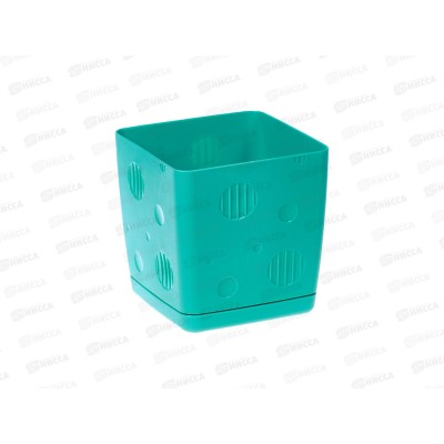 Горшок  для цветов  &quotInGreen Clean Color&quot 0,5л web blue *24 IG623410606