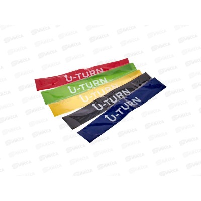 Фитнес-резинка, 5 лент в наборе, латекс, ФИТ-1023 Фитнес-резинка, 5 лент в наборе, латекс, ФИТ-1023