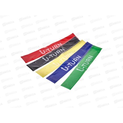 Фитнес-резинка, 5 лент в наборе, материал: ТПЭ, ФИТ-1022 Фитнес-резинка, 5 лент в наборе, материал: ТПЭ, ФИТ-1022