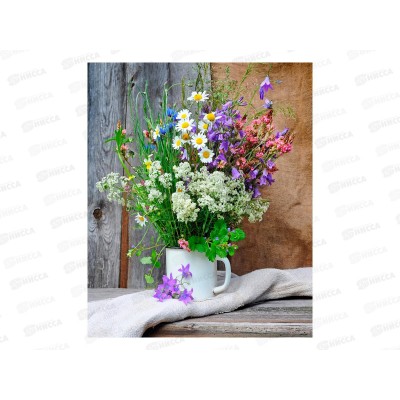 Алмазная мозаика (класс.) 30х40см Полевые цветы, НД-0412 с подр. Алмазная мозаика (класс.) 30х40см Полевые цветы, НД-0412 с подр.
