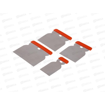 Набор шпателей Decor "Япончик" 50,80,100,120мм,0,3мм 309-120 *55/275 Набор шпателей Decor "Япончик" 50,80,100,120мм,0,3мм 309-120 *55/275