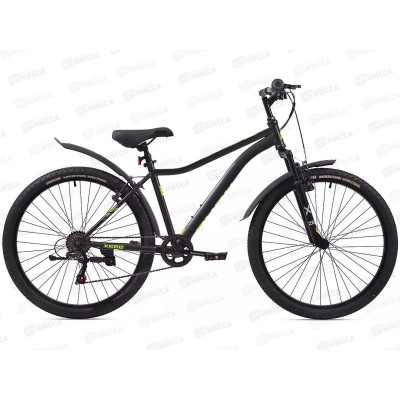 Велосипед 26" 6ск RUSH HOUR Х600 V-brake ST черный рама 16", 388568