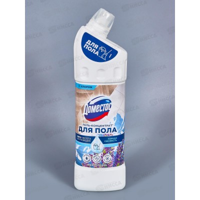 ДОМЕСТОС Гель-концентрат для пола 1л Горная свежесть *12