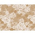 Клеенка на неткан основе ДЕКОРАМА 1,4*20м 065А кружева на беж