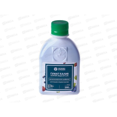 Гумат калия "Суфлер" марка ВР 2,5% плодово-ягодные 250мл органоминеральное удобрение Гумат калия "Суфлер" марка ВР 2,5% плодово-ягодные 250мл органоминеральное удобрение