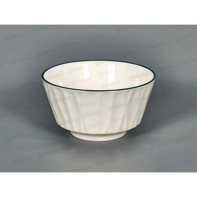 Салатник Линии 11,5см зеленая каемка MFK08368-G