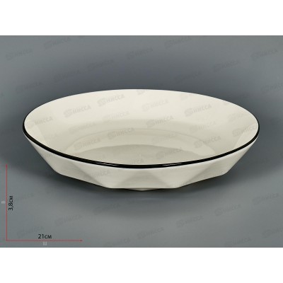 Тарелка обеденная Ромб 20см MFK08363 Тарелка обеденная Ромб 20см MFK08363