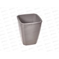 Кашпо Лаунж 4/2,8л квадратное с дренажной вставкой Пыльно-серое С372Псер Кашпо Лаунж 4/2,8л квадратное с дренажной вставкой Пыльно-серое С372Псер