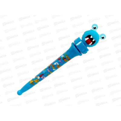 Ручка масляная MAZARI Монстры Cartoon rotate син. M-7849-70 *36 Ручка масляная MAZARI Монстры Cartoon rotate син. M-7849-70 *36