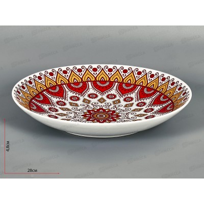 Сухарница 270мм фарфор 23а Дастархан Gold 3С2429 *5 Сухарница 270мм фарфор 23а Дастархан Gold 3С2429 *5