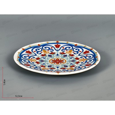 Тарелка мелкая 125мм фарфор Универсал Дамаск 3с2414 *20 Тарелка мелкая 125мм фарфор Универсал Дамаск 3с2414 *20