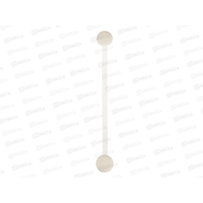 Прихват для штор магнитный "Плетение" 32см молочный 491-441 г